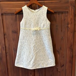 American Widgeon ivory lace shift dress